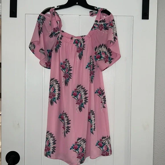 Berry N Cream | Dresses | Pink Western Dress | Poshmark